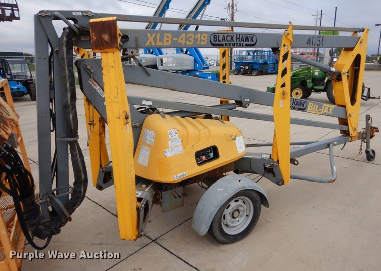 BilJax XLB4319 boom lift in Cedar Falls, IA Item EC9018 sold