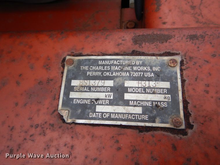 image for item EC9021 1999 Ditch Witch 3700 trencher