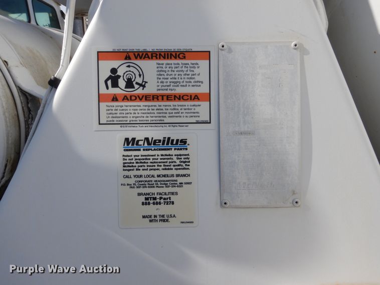 image for item EC9037 2004 Sterling L-Line ready mix truck