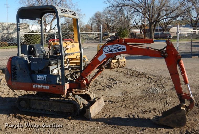 image for item EC9070 Thomas PT15 mini excavator