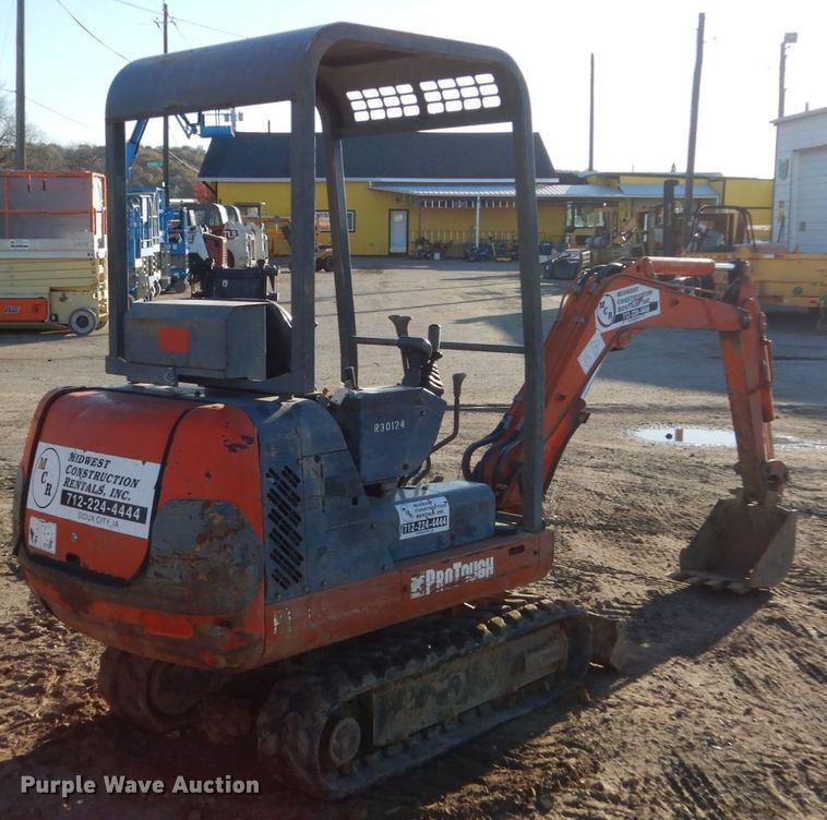 image for item EC9070 Thomas PT15 mini excavator