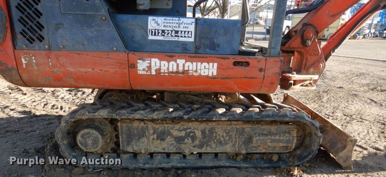 image for item EC9070 Thomas PT15 mini excavator