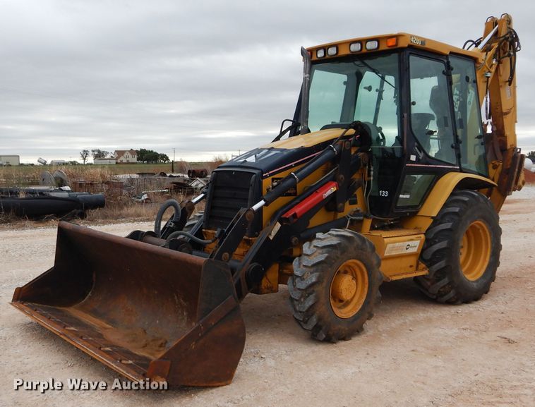 image for item FK9864 2004 Caterpillar 420D backhoe