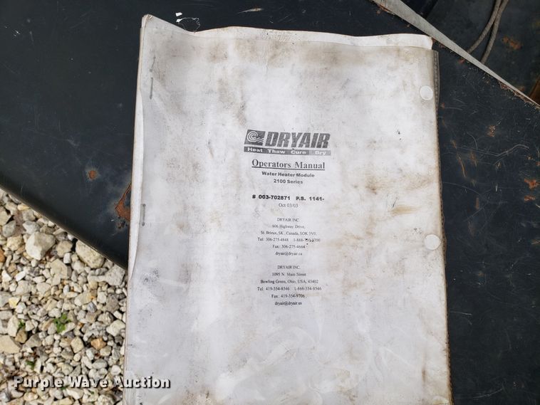 image for item FW9527 2004 DryAir 2100-0600C ground heater