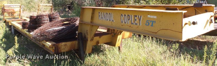 image for item GC9052 1997 shop built equipment trailer