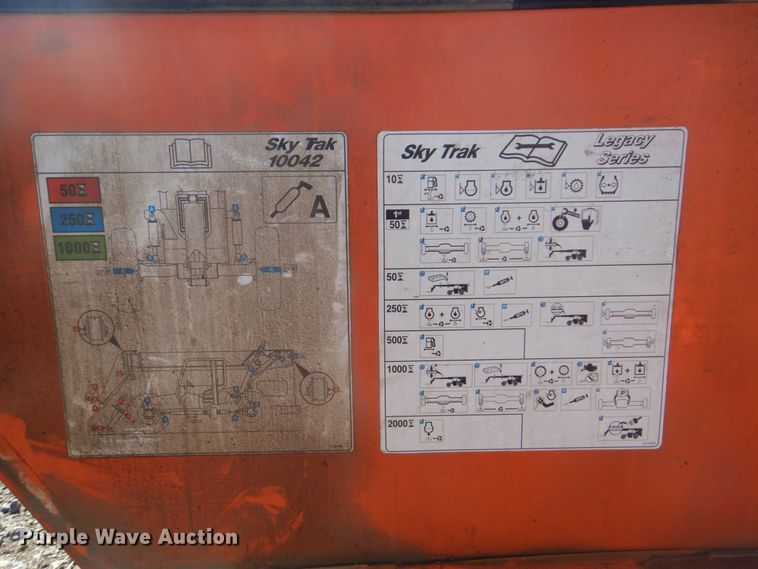 image for item GC9711 Sky Trak 10042 telehandler