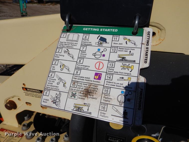 image for item GJ9903 2015 JLG T350 boom lift