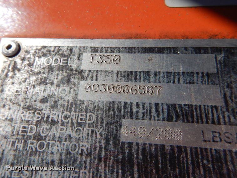 image for item GJ9903 2015 JLG T350 boom lift