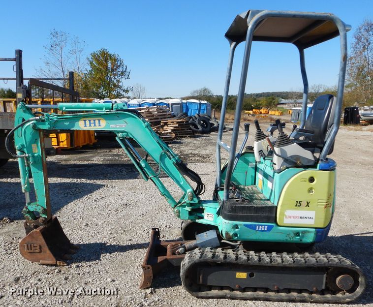 image for item GJ9905 IHI 15VX mini excavator