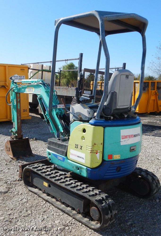 image for item GJ9905 IHI 15VX mini excavator