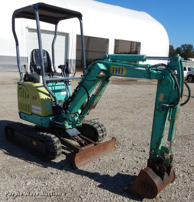 image for item GJ9905 IHI 15VX mini excavator