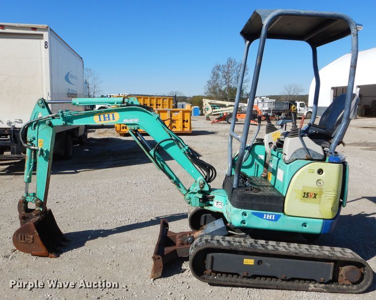 image for item GJ9907 IHI 15VX mini excavator