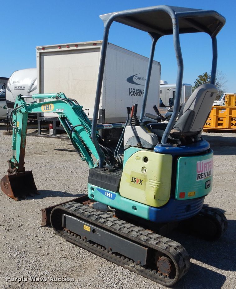 image for item GJ9907 IHI 15VX mini excavator