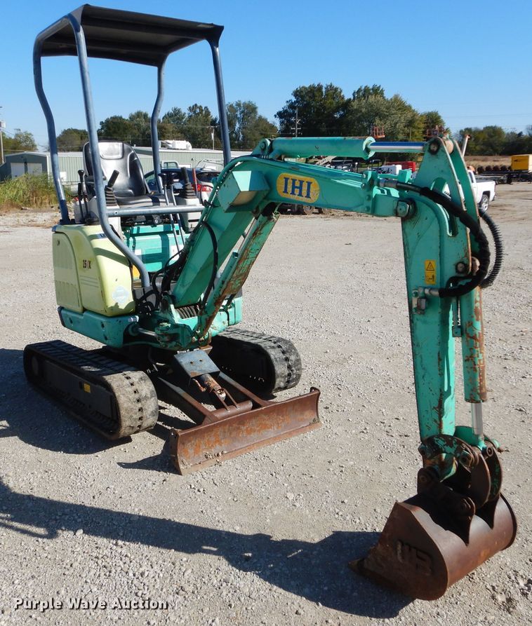 image for item GJ9907 IHI 15VX mini excavator