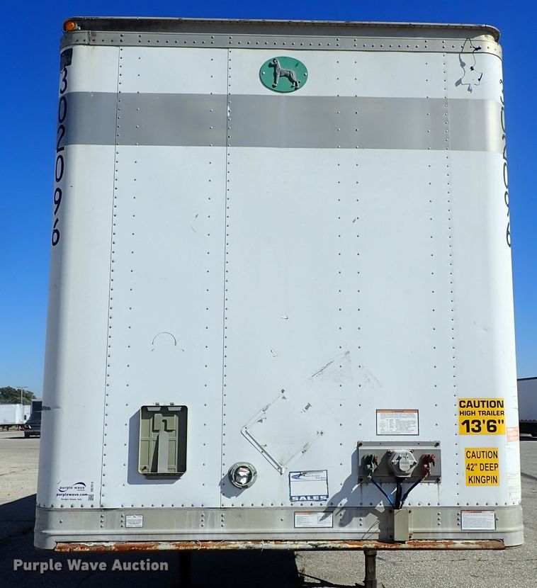 image for item DB7613 2002 Great Dane dry van trailer