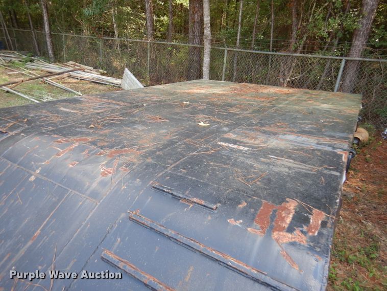 image for item DD3026 2001 Talbert lowboy equipment trailer