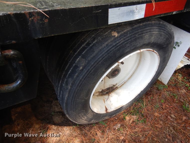 image for item DD3026 2001 Talbert lowboy equipment trailer