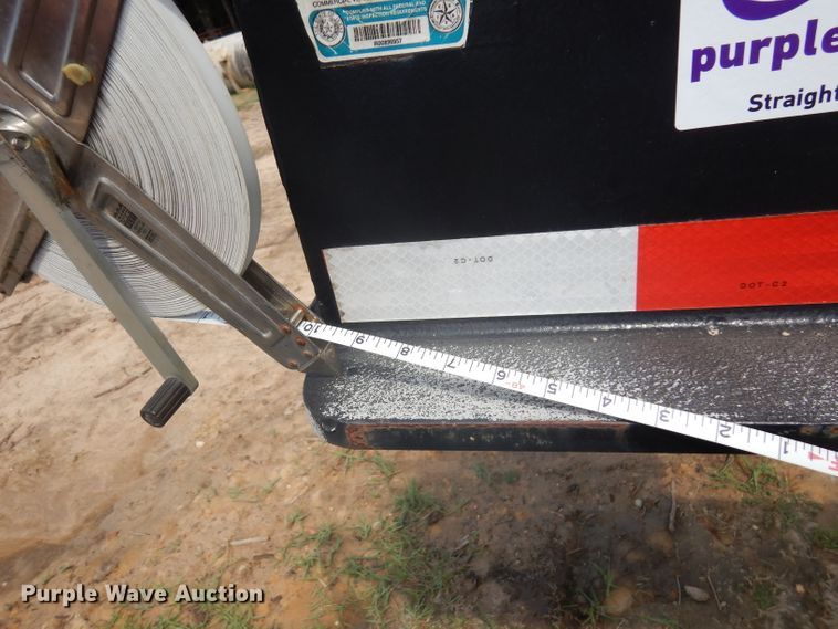 image for item DD3026 2001 Talbert lowboy equipment trailer