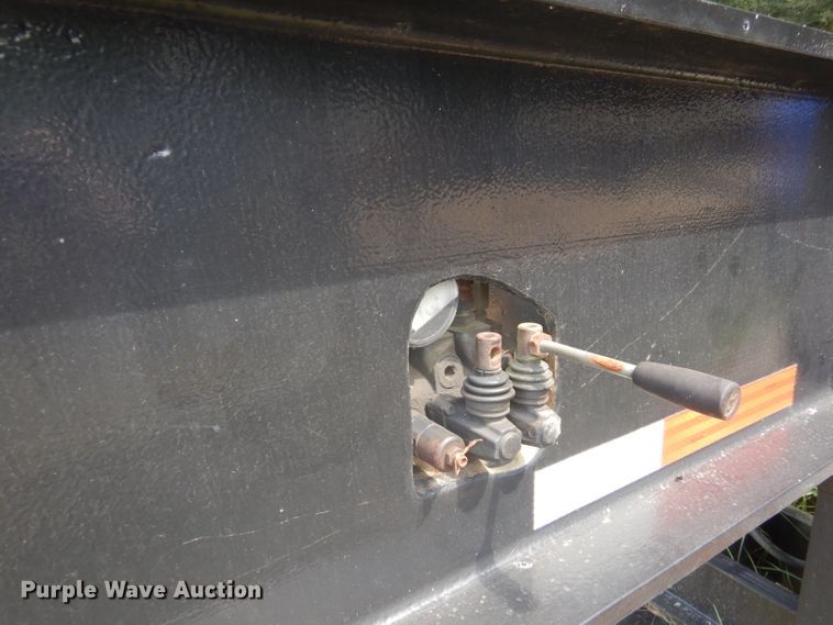 image for item DD3026 2001 Talbert lowboy equipment trailer