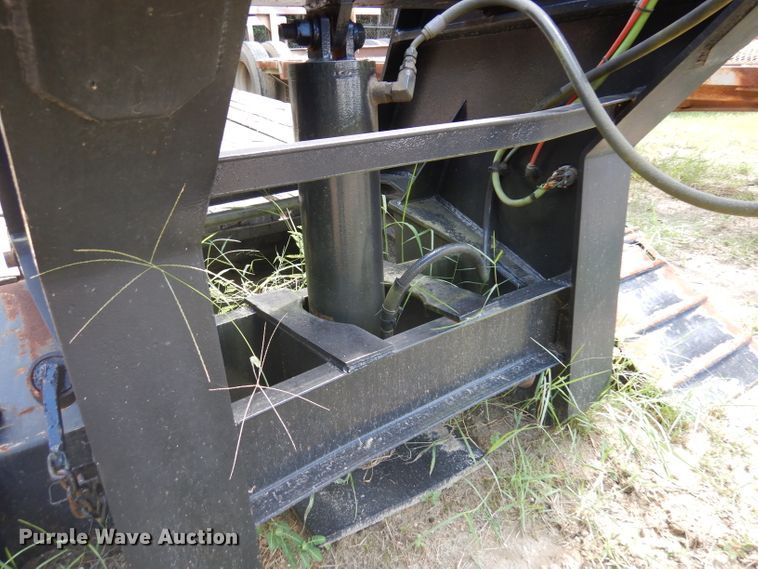 image for item DD3026 2001 Talbert lowboy equipment trailer