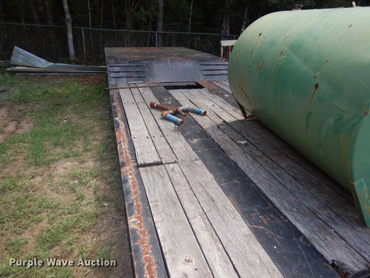 image for item DD3026 2001 Talbert lowboy equipment trailer