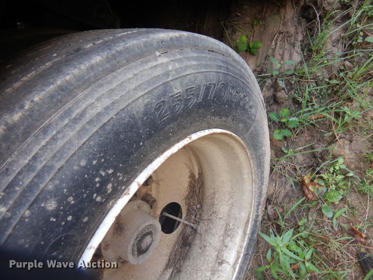 image for item DD3026 2001 Talbert lowboy equipment trailer