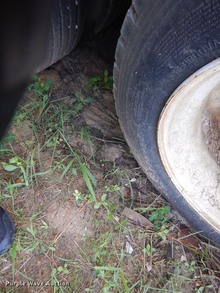 image for item DD3026 2001 Talbert lowboy equipment trailer