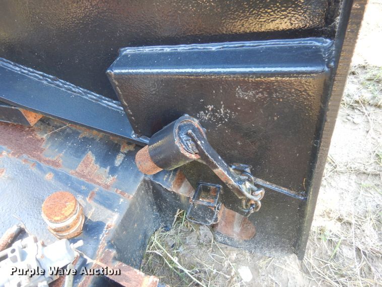 image for item DD3026 2001 Talbert lowboy equipment trailer