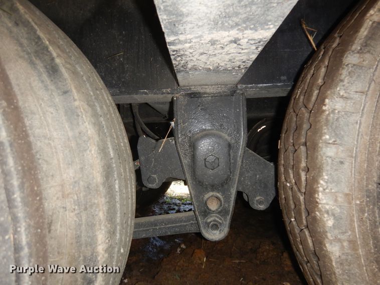 image for item DD3026 2001 Talbert lowboy equipment trailer