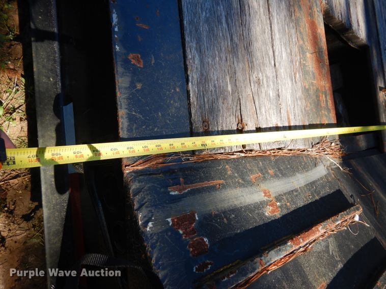 image for item DD3026 2001 Talbert lowboy equipment trailer