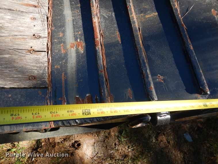 image for item DD3026 2001 Talbert lowboy equipment trailer