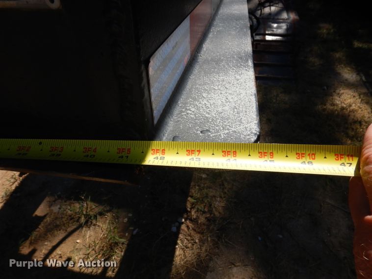 image for item DD3026 2001 Talbert lowboy equipment trailer