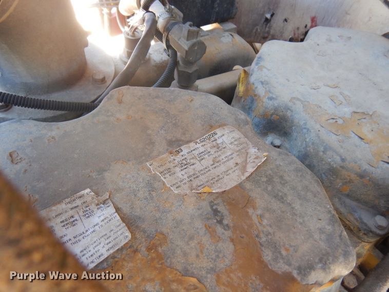 image for item DD3026 2001 Talbert lowboy equipment trailer