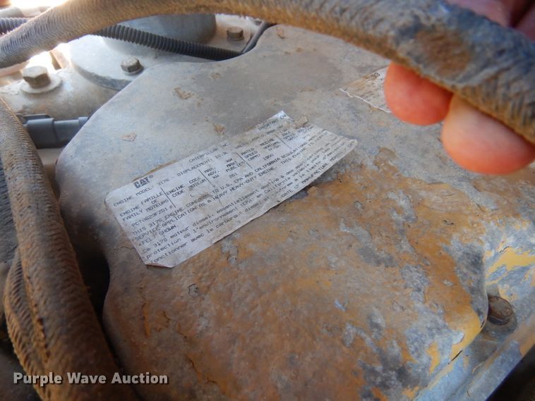 image for item DD3026 2001 Talbert lowboy equipment trailer