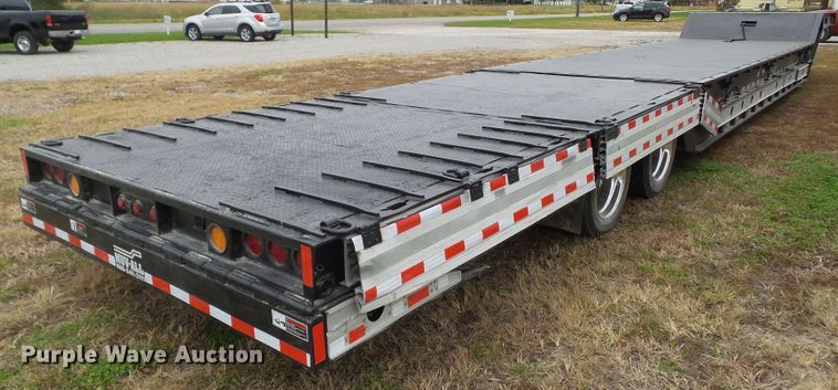 image for item DF0817 2010 Muv-All 5370 FTD drop deck equipment trailer