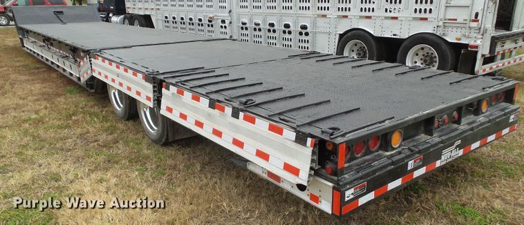 image for item DF0817 2010 Muv-All 5370 FTD drop deck equipment trailer
