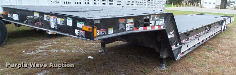 image for item DF0817 2010 Muv-All 5370 FTD drop deck equipment trailer