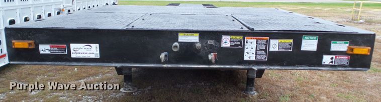 image for item DF0817 2010 Muv-All 5370 FTD drop deck equipment trailer