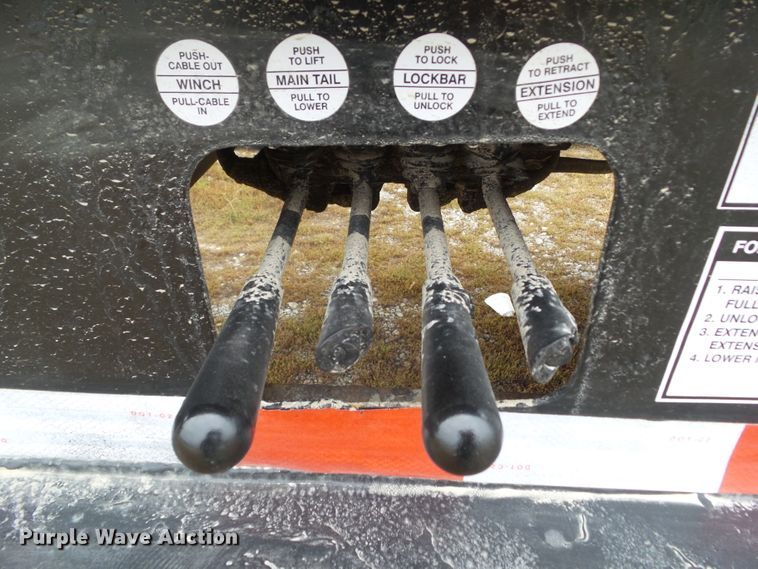 image for item DF0817 2010 Muv-All 5370 FTD drop deck equipment trailer