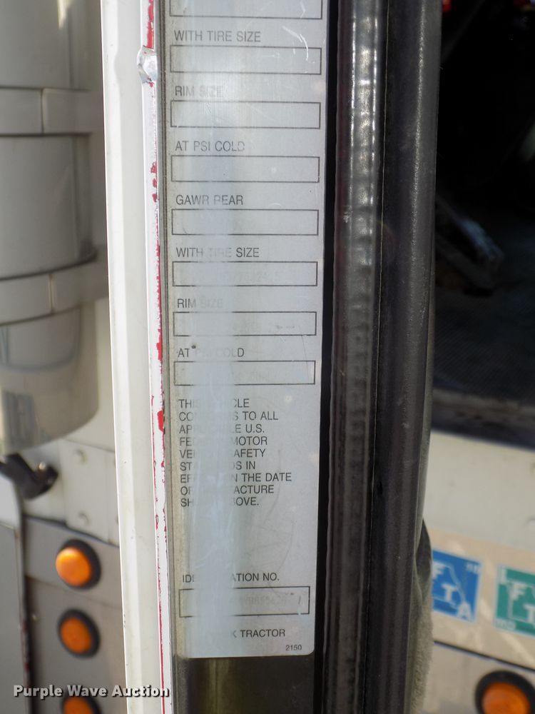 image for item DG2474 2000 Kenworth W900B semi truck