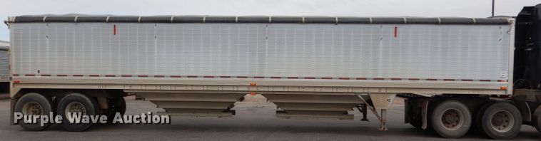 image for item DG5848 1996 Wilson DWCH100 double hopper bottom conversion grain trailer