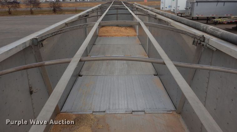 image for item DG5848 1996 Wilson DWCH100 double hopper bottom conversion grain trailer