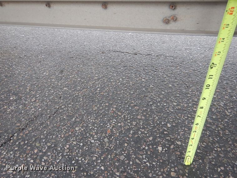 image for item DG5848 1996 Wilson DWCH100 double hopper bottom conversion grain trailer