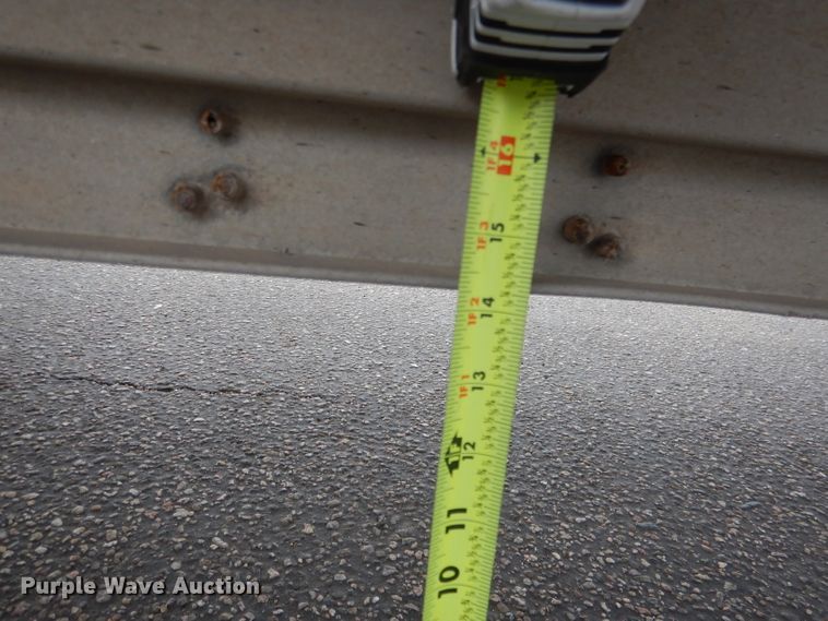 image for item DG5848 1996 Wilson DWCH100 double hopper bottom conversion grain trailer