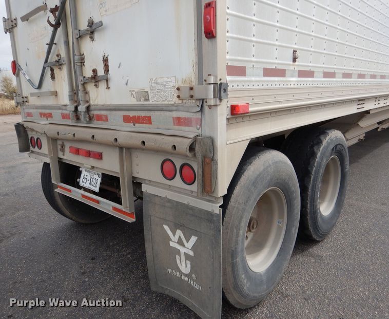image for item DG5848 1996 Wilson DWCH100 double hopper bottom conversion grain trailer