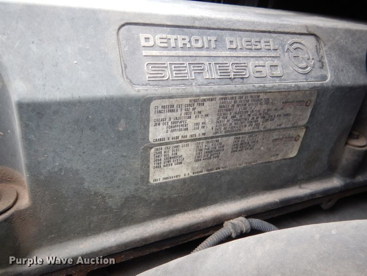 image for item DG5849 2001 Freightliner Century Class semi truck