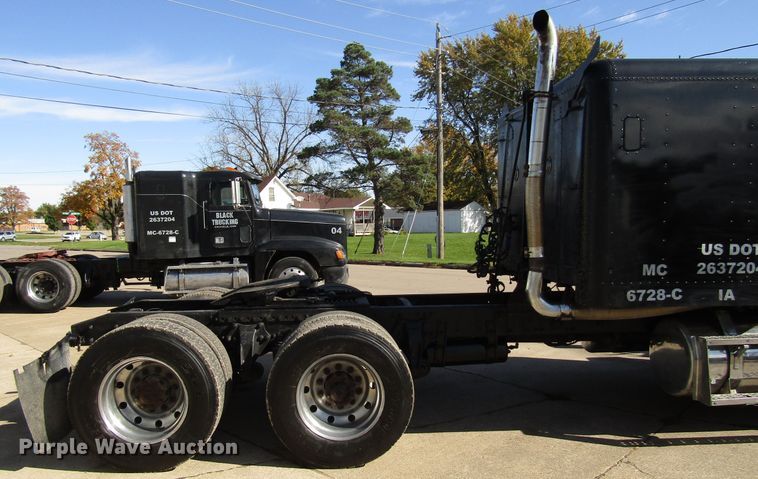 image for item DG6644 1992 Freightliner FLD120 semi truck