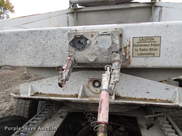 image for item DG6646 1996 Rway 4021 bottom dump trailer