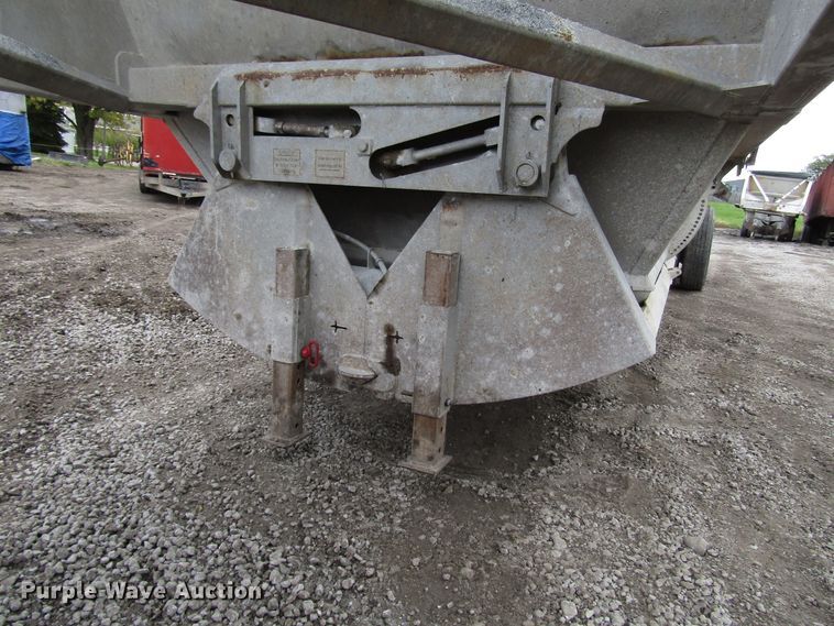 image for item DG6646 1996 Rway 4021 bottom dump trailer