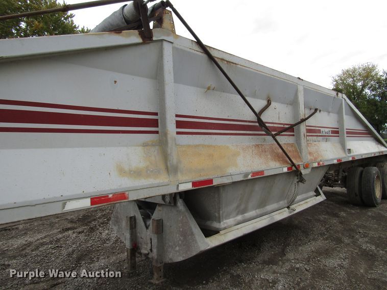 image for item DG6646 1996 Rway 4021 bottom dump trailer